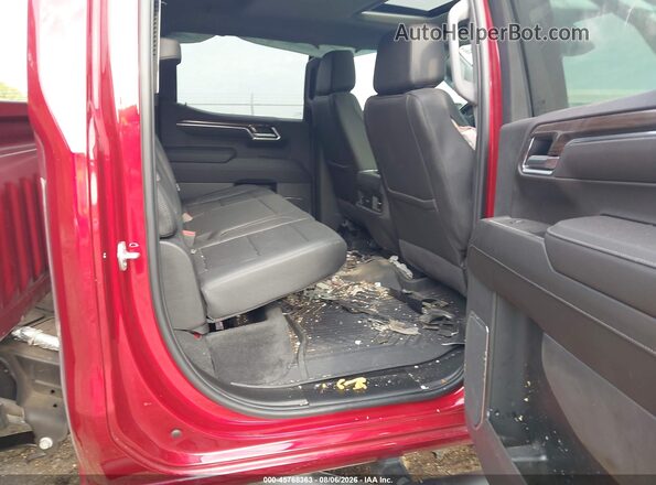 3GCUKFEL6SG103665 2025 CHEVROLET SILVERADO Красный Вид наклейки с VIN-кодом