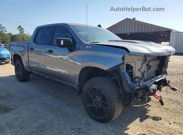 3GCUKFEL7TG372971 2026 CHEVROLET SILVERADO Silver Front right