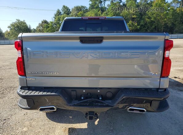 3GCUKFEL7TG372971 2026 CHEVROLET SILVERADO Silver Rear view