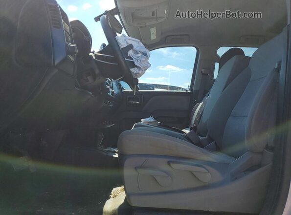 3GCUKNEC1GG161314 2016 CHEVROLET SILVERADO Silver Вид салону спереду