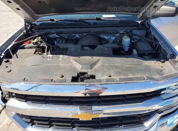 3GCUKNEC1GG161314 2016 CHEVROLET SILVERADO Silver Вид задньої частини салону