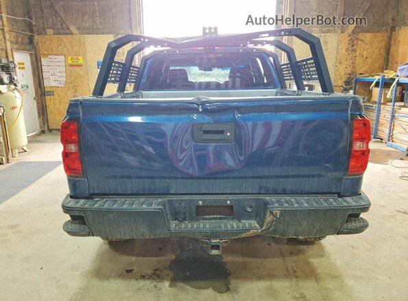 3GCUKNEC1HG274536 2017 CHEVROLET SILVERADO Синий Вид сзади