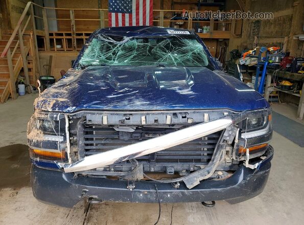 3GCUKNEC1HG274536 2017 CHEVROLET SILVERADO Синий Вид спереди