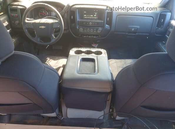 3GCUKNEC1HG274536 2017 CHEVROLET SILVERADO Синий Вид панели приборов