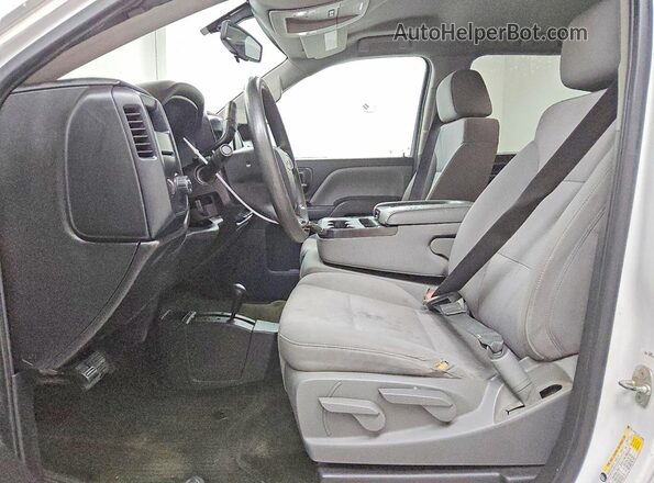 3GCUKNEC2JG172068 2018 CHEVROLET SILVERADO White Front interior view