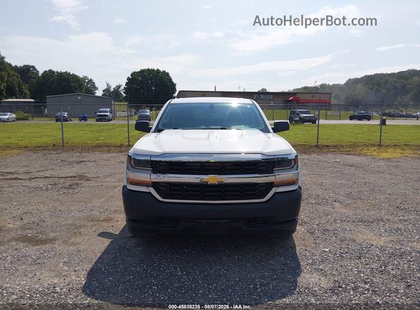 3GCUKNEC3GG325551 2016 CHEVROLET SILVERADO White Vista del cuadro de instrumentos