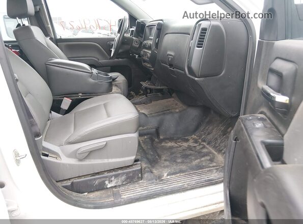 3GCUKNEC4HG478781 2017 CHEVROLET SILVERADO White Widok wnętrza z przodu