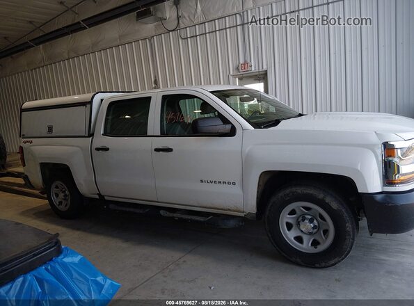 3GCUKNEC4HG478781 2017 CHEVROLET SILVERADO White Widok wnętrza z tyłu
