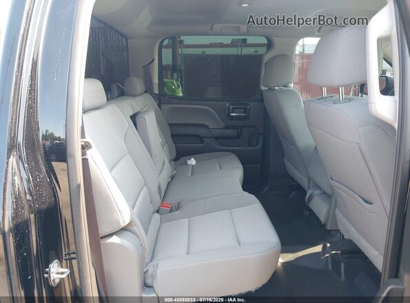3GCUKNEC7HG218763 2017 CHEVROLET SILVERADO Black Widok naklejki z numerem VIN
