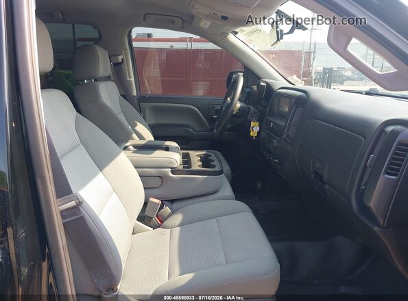 3GCUKNEC7HG218763 2017 CHEVROLET SILVERADO Black Widok wnętrza z przodu