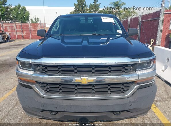 3GCUKNEC7HG218763 2017 CHEVROLET SILVERADO Black Widok wnętrza z tyłu