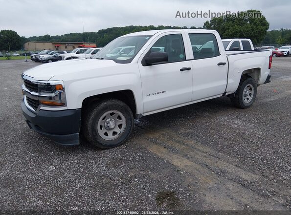 3GCUKNEC9GG325246 2016 CHEVROLET SILVERADO Белый Передняя левая четверть