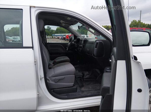 3GCUKNEC9GG325246 2016 CHEVROLET SILVERADO Белый Вид салона спереди