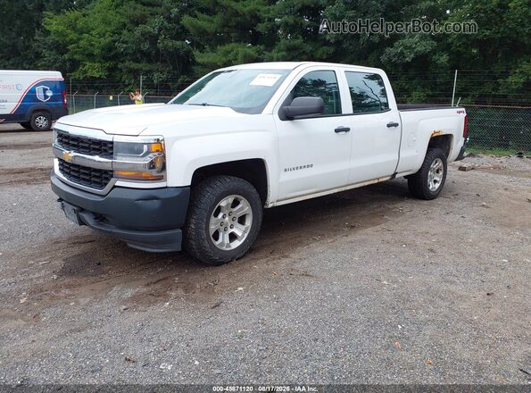 3GCUKNECXGG185174 2016 CHEVROLET SILVERADO White Przód lewy