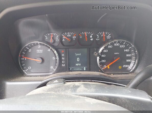 3GCUKNECXGG185174 2016 CHEVROLET SILVERADO White Widok tylnych siedzeń