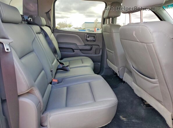 3GCUKNECXJG540495 2018 CHEVROLET SILVERADO Белый Вид задних сидений