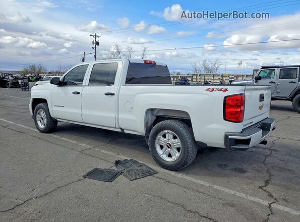 3GCUKNECXJG540495 2018 CHEVROLET SILVERADO Белый Задняя левая четверть