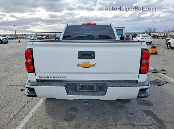3GCUKNECXJG540495 2018 CHEVROLET SILVERADO Белый Вид сзади