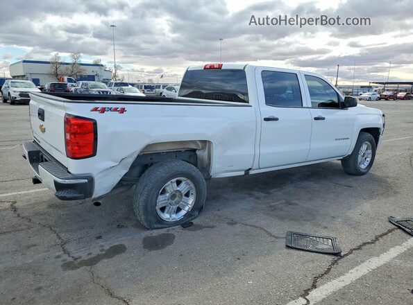 3GCUKNECXJG540495 2018 CHEVROLET SILVERADO Белый Задняя правая четверть