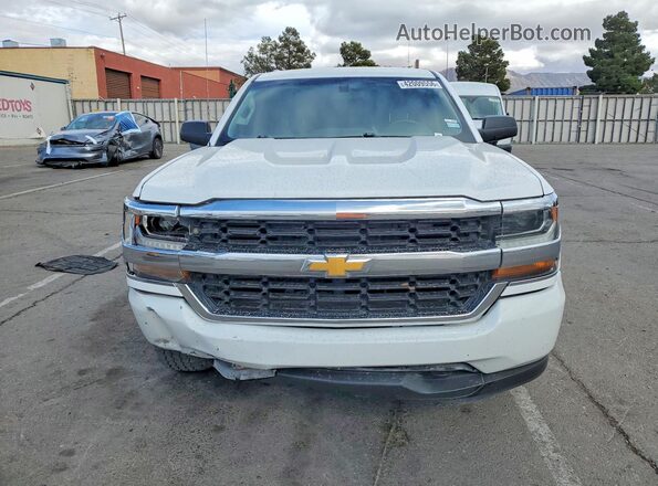 3GCUKNECXJG540495 2018 CHEVROLET SILVERADO Белый Вид спереди
