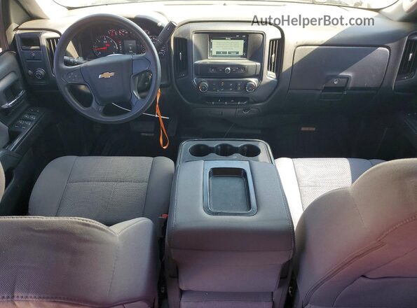3GCUKNEHXJG298660 2018 CHEVROLET SILVERADO White Вид панелі приладів