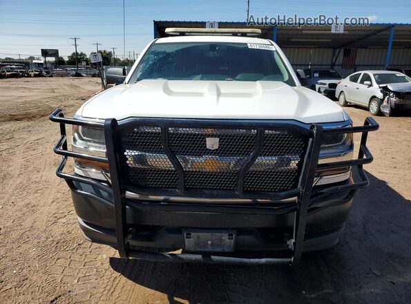 3GCUKNEHXJG298660 2018 CHEVROLET SILVERADO White Вид спереду