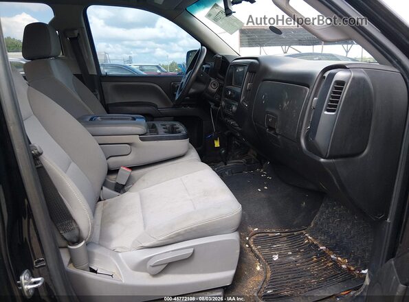 3GCUKPEC1JG568701 2018 CHEVROLET SILVERADO Black Вид салону спереду