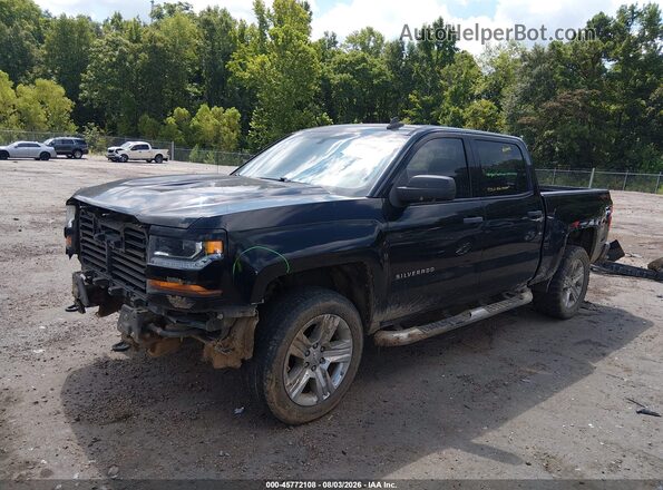 3GCUKPEC1JG568701 2018 CHEVROLET SILVERADO Black Передня ліва чверть