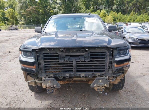 3GCUKPEC1JG568701 2018 CHEVROLET SILVERADO Black Вид задньої частини салону