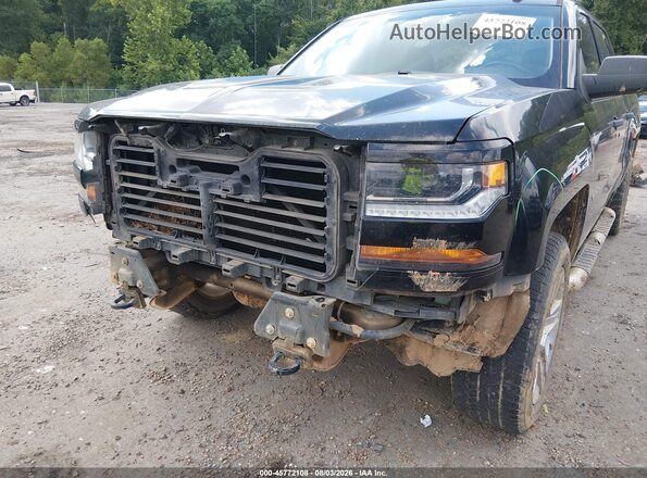 3GCUKPEC1JG568701 2018 CHEVROLET SILVERADO Black Вид спереду