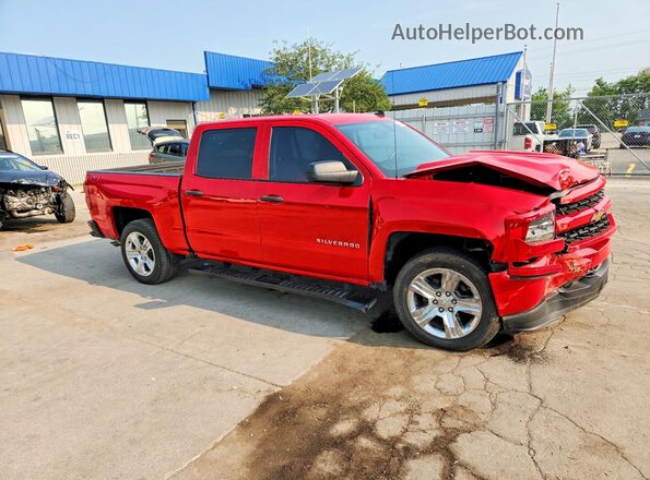 3GCUKPEC8JG251286 2018 CHEVROLET SILVERADO Red წინა მარჯვენა