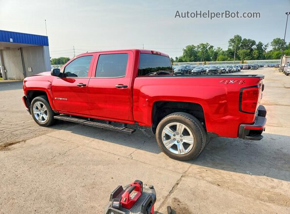 3GCUKPEC8JG251286 2018 CHEVROLET SILVERADO Red უკანა მარცხენა