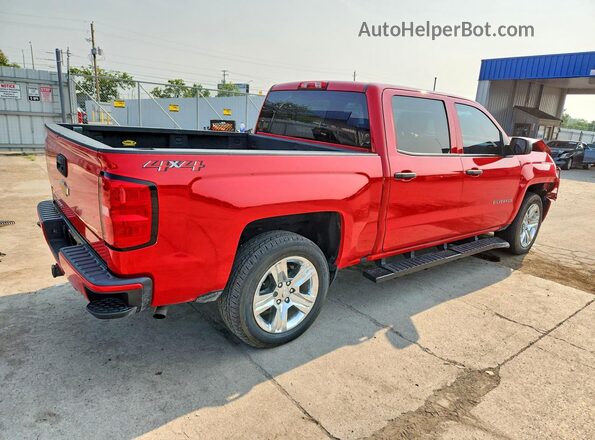 3GCUKPEC8JG251286 2018 CHEVROLET SILVERADO Red უკანა მარჯვენა