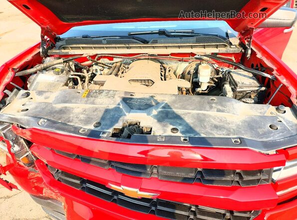 3GCUKPEC8JG251286 2018 CHEVROLET SILVERADO Red უკანა სალონის ხედი