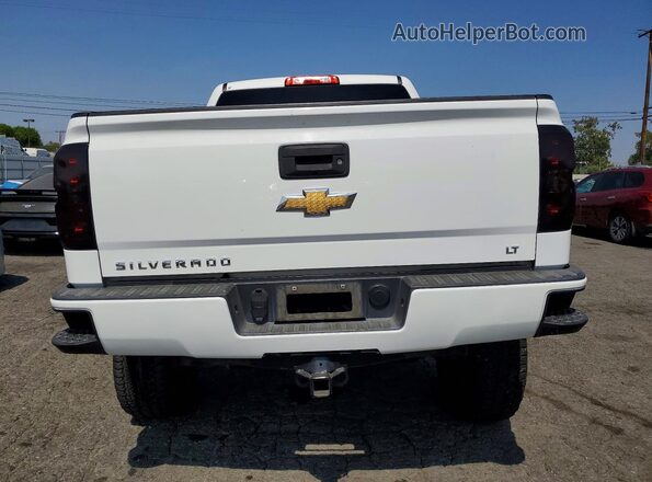 3GCUKREC0GG191525 2016 CHEVROLET SILVERADO Белый Вид сзади