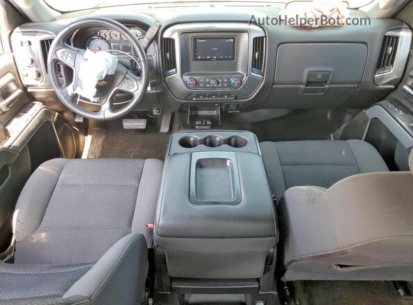 3GCUKREC0GG191525 2016 CHEVROLET SILVERADO Белый Вид панели приборов