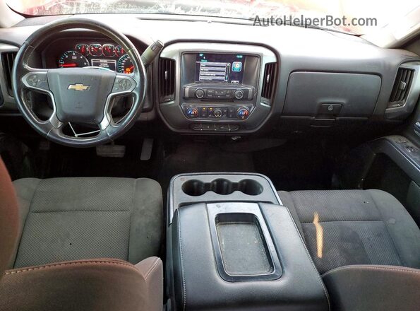 3GCUKREC0GG323389 2016 CHEVROLET SILVERADO Red Widok deski rozdzielczej