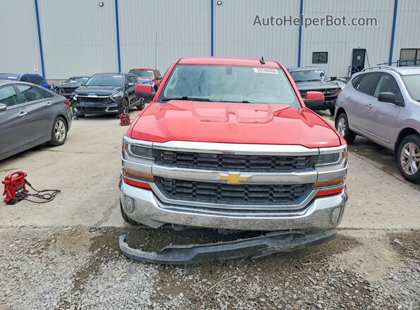 3GCUKREC0GG323389 2016 CHEVROLET SILVERADO Red Widok z przodu