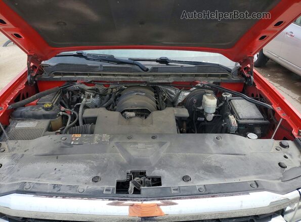 3GCUKREC0GG323389 2016 CHEVROLET SILVERADO Red Widok wnętrza z tyłu