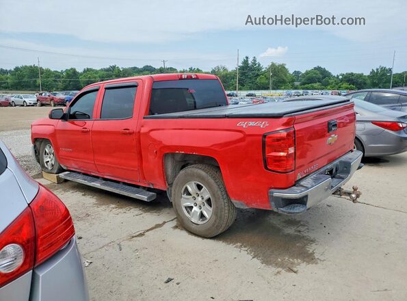 3GCUKREC0GG323389 2016 CHEVROLET SILVERADO Red Tył lewy