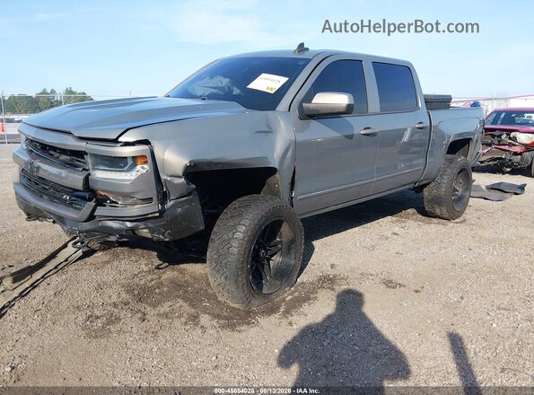 3GCUKREC0HG356099 2017 CHEVROLET SILVERADO Gray Front left