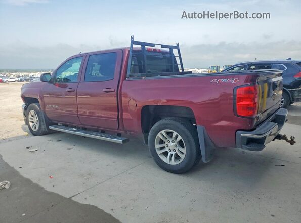 3GCUKREC1GG154466 2016 CHEVROLET SILVERADO Maroon Задня ліва чверть