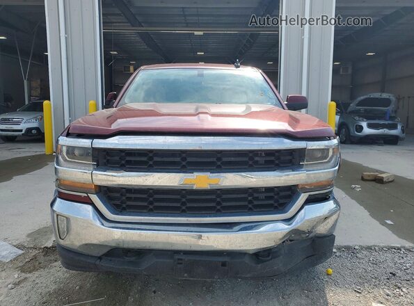 3GCUKREC1GG154466 2016 CHEVROLET SILVERADO Maroon Вид спереду