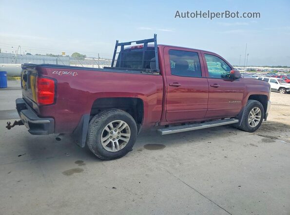 3GCUKREC1GG154466 2016 CHEVROLET SILVERADO Maroon Задня права чверть