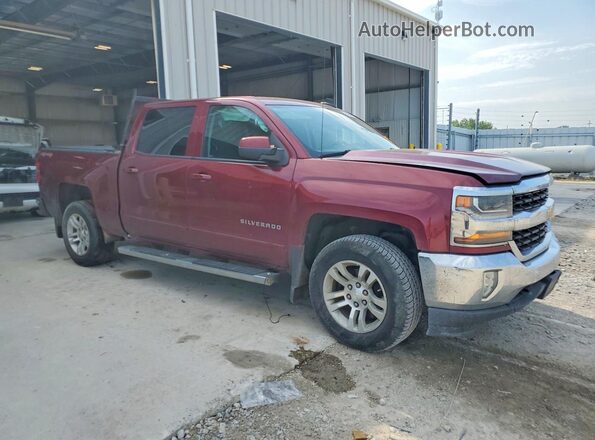 3GCUKREC1GG154466 2016 CHEVROLET SILVERADO Maroon Передня права чверть
