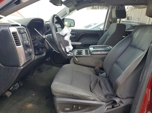 3GCUKREC1GG154466 2016 CHEVROLET SILVERADO Maroon Вид салону спереду