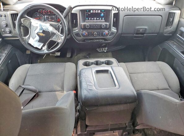 3GCUKREC1GG154466 2016 CHEVROLET SILVERADO Maroon Вид панелі приладів