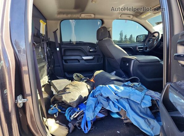 3GCUKREC1GG169582 2016 CHEVROLET SILVERADO Gray Vista de los asientos traseros