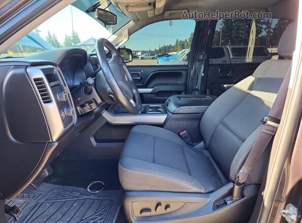 3GCUKREC1GG169582 2016 CHEVROLET SILVERADO Gray Vista interior delantera