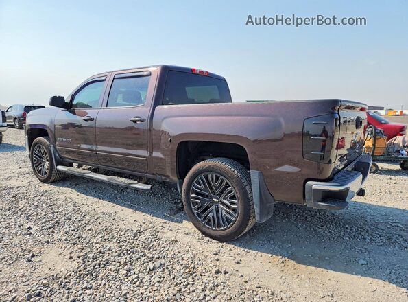 3GCUKREC1GG302518 2016 CHEVROLET SILVERADO Brown უკანა მარცხენა